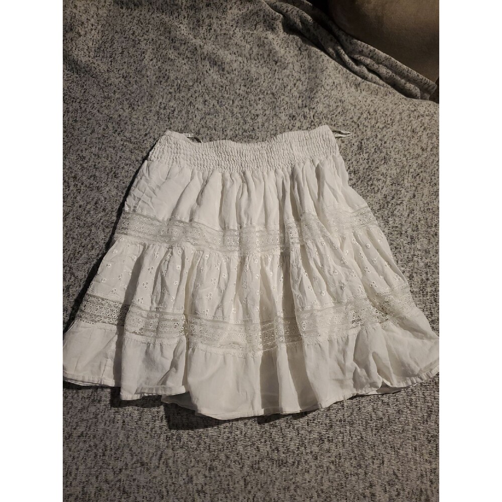 New glory white skirt